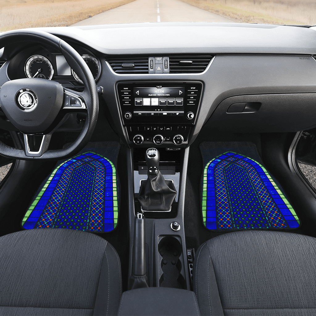 Blue Fresco Car Floor Mats — view 5