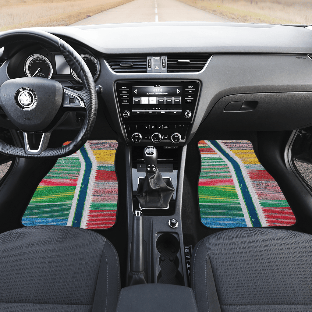 Lavander Fields Car Floor Mats — view 2