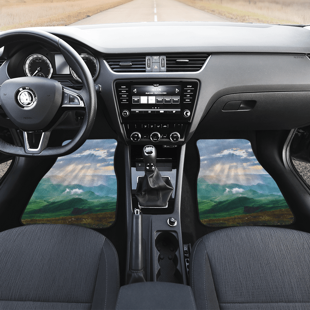 Sky Landscape Car Floor Mats — view 2