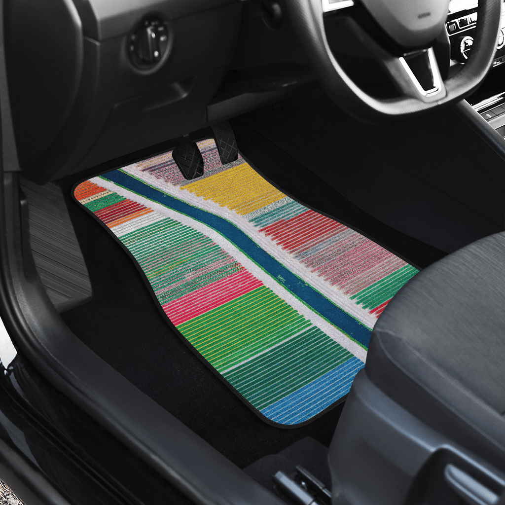 Lavander Fields Car Floor Mats — view 3