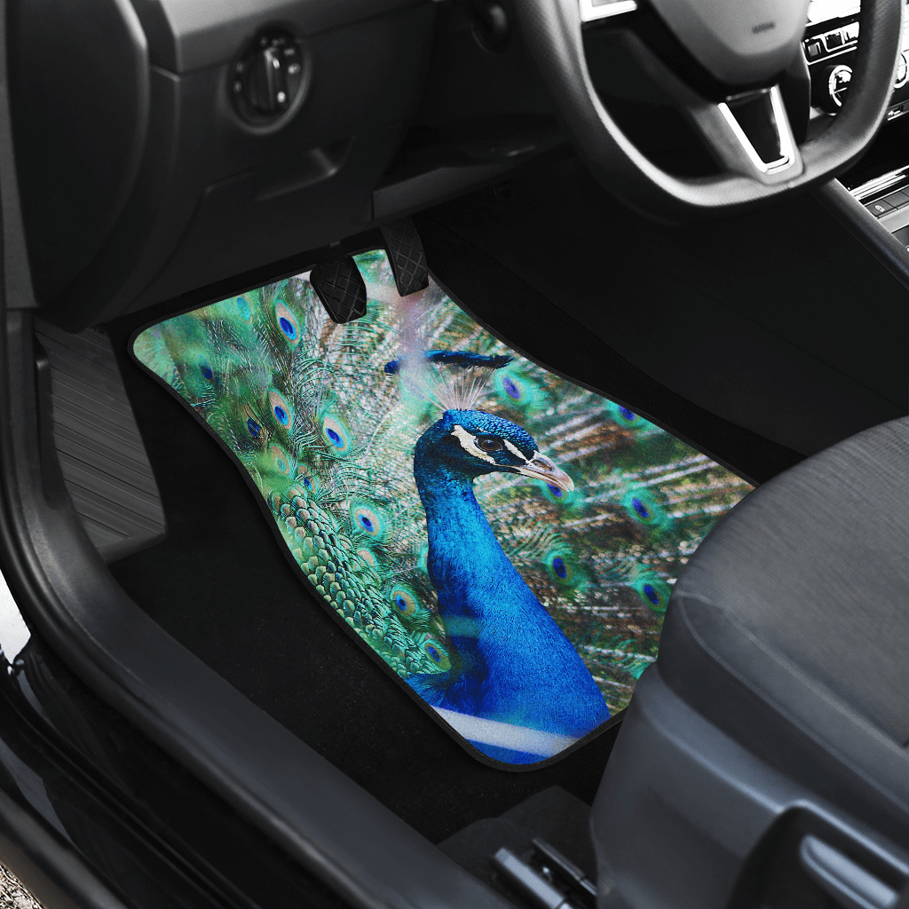 Peacock Car Floor Mats — view 3