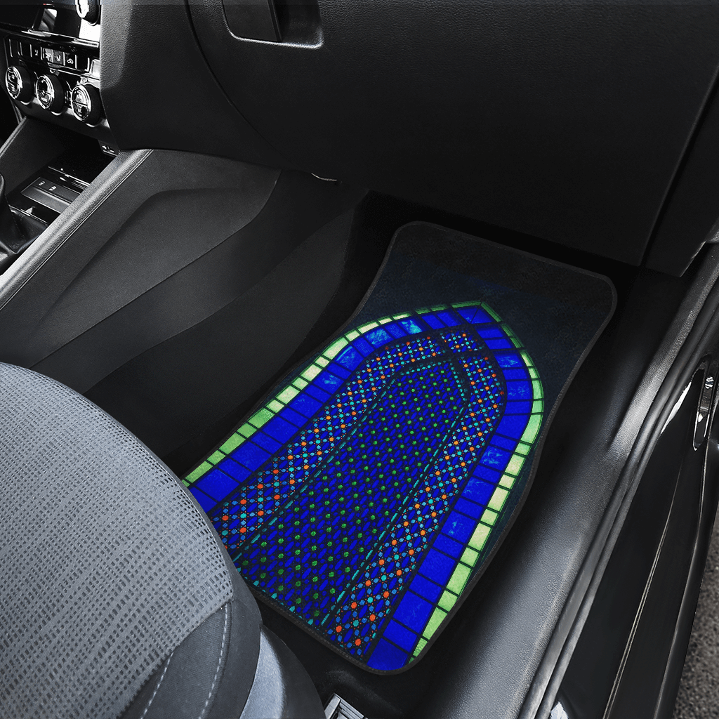 Blue Fresco Car Floor Mats — view 4