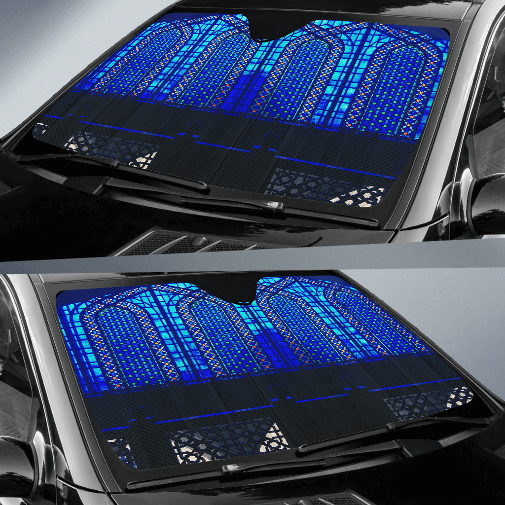 Blue Fresco Auto Sun Shade — view 2