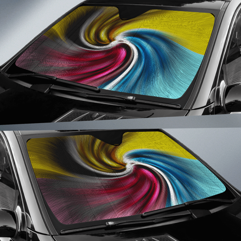 Swirl Auto Sun Shade — view 2