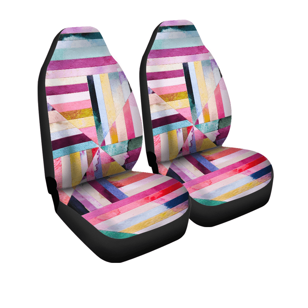 Rainbow Car Seat Covers — view 3