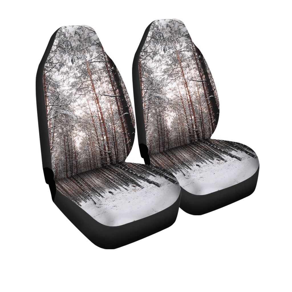Winter In The Woods Car Seat Covers — view 3