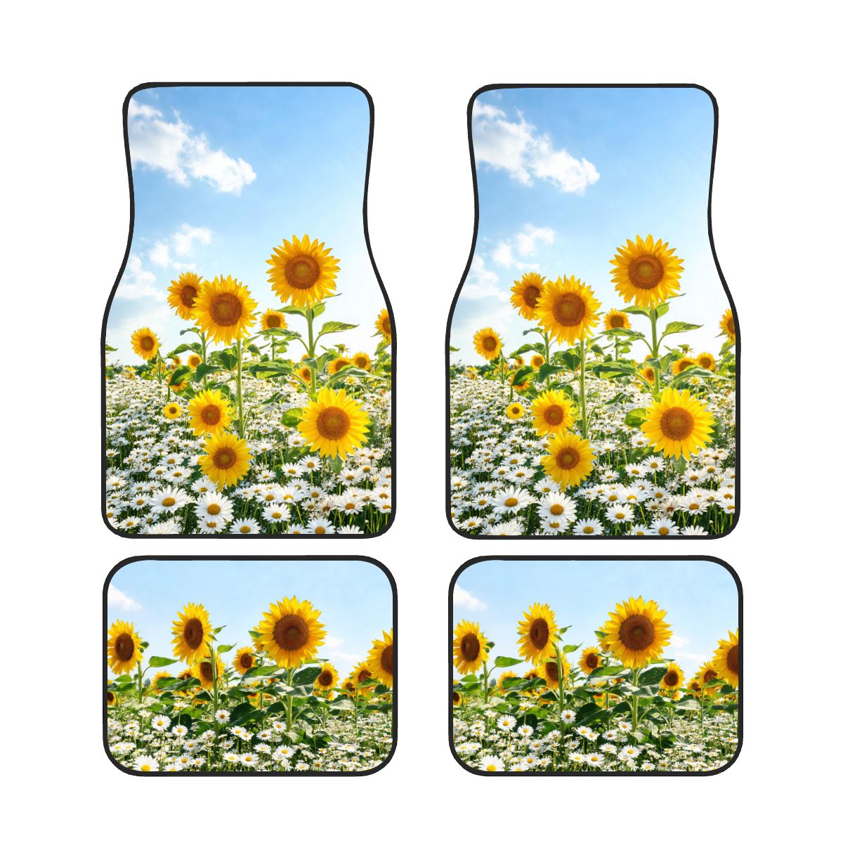 Daisies & Sunflowers Car Floor Mats
