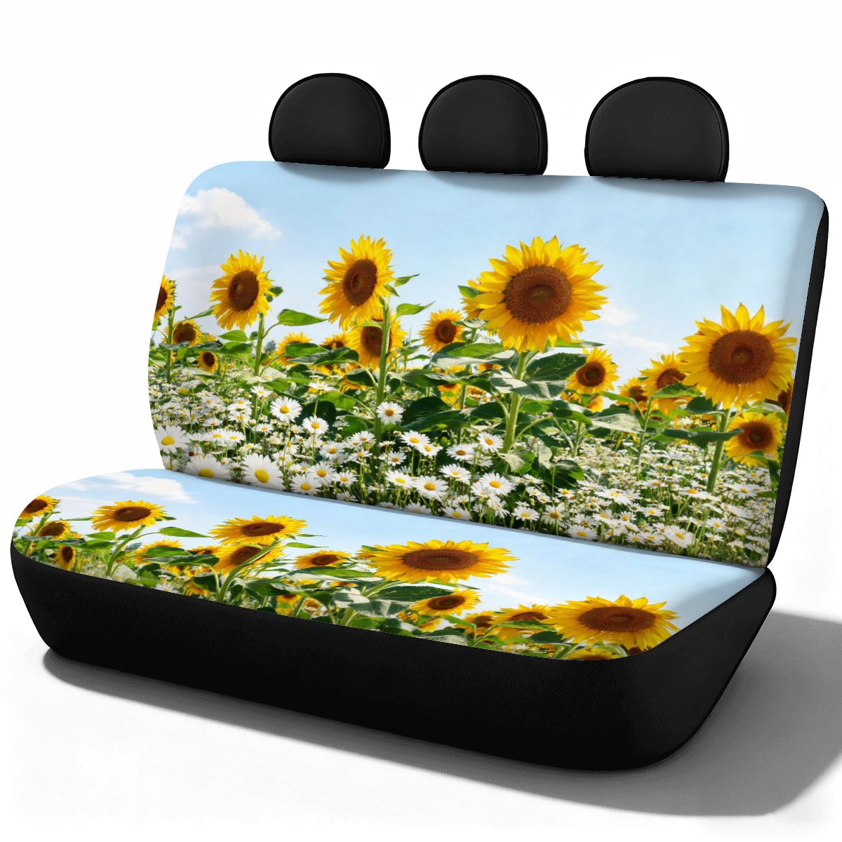 Daisies & Sunflowers Car Seat Covers Set — view 2