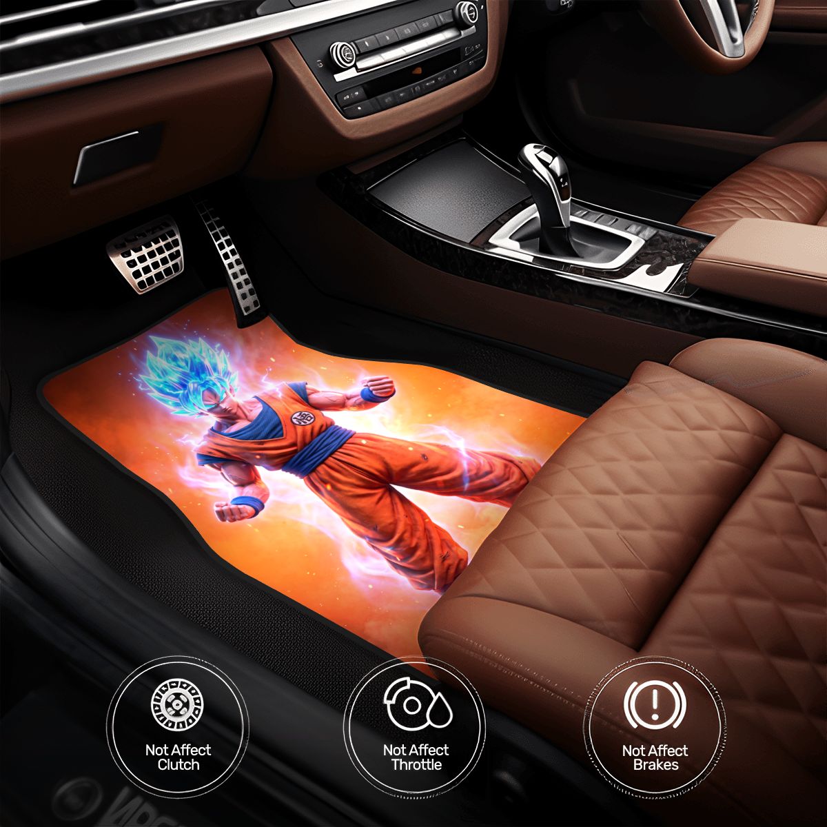 DBZ Anime Car Floor Mats — view 5