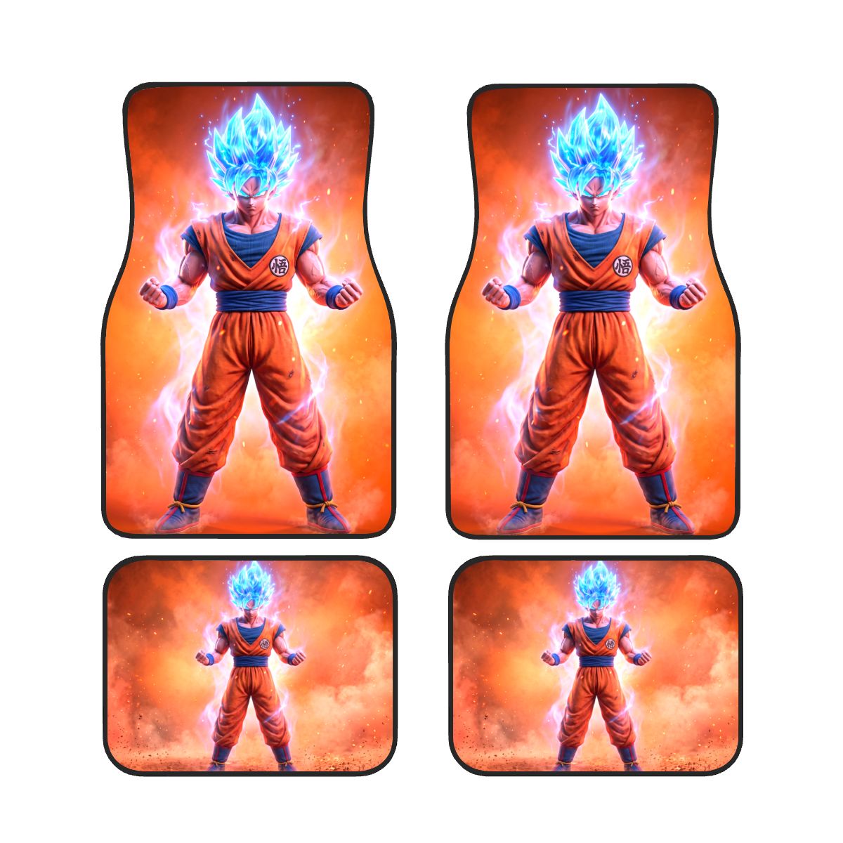 DBZ Anime Car Floor Mats