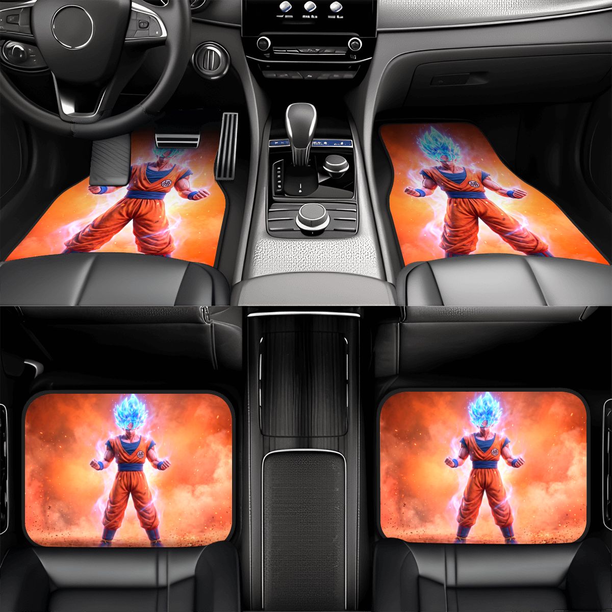DBZ Anime Car Floor Mats — view 6