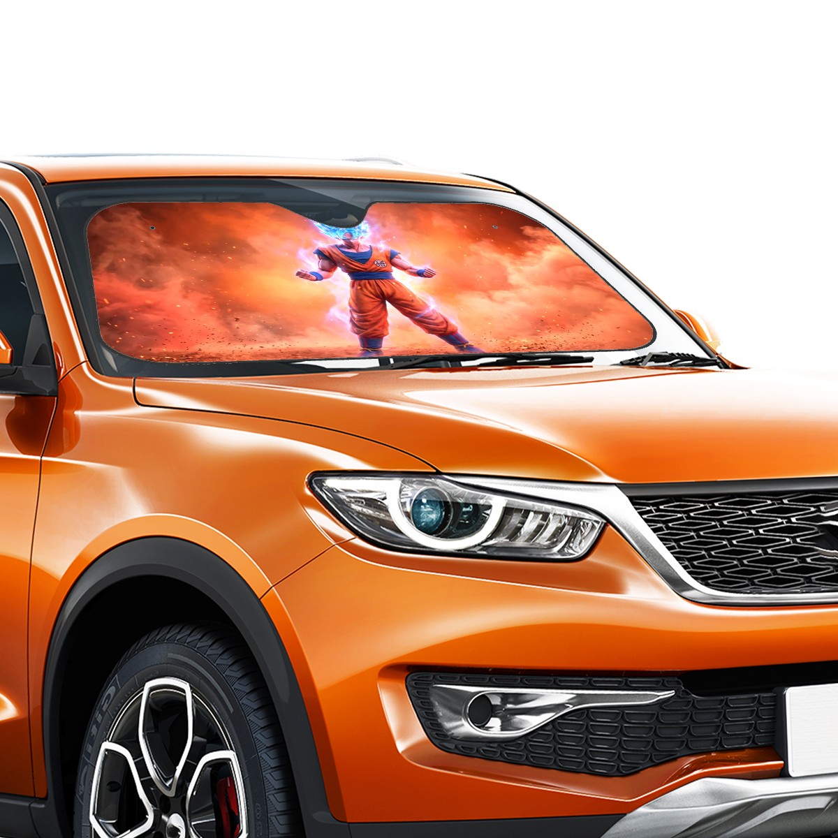 DBZ Anime Car Sun Shade — view 5