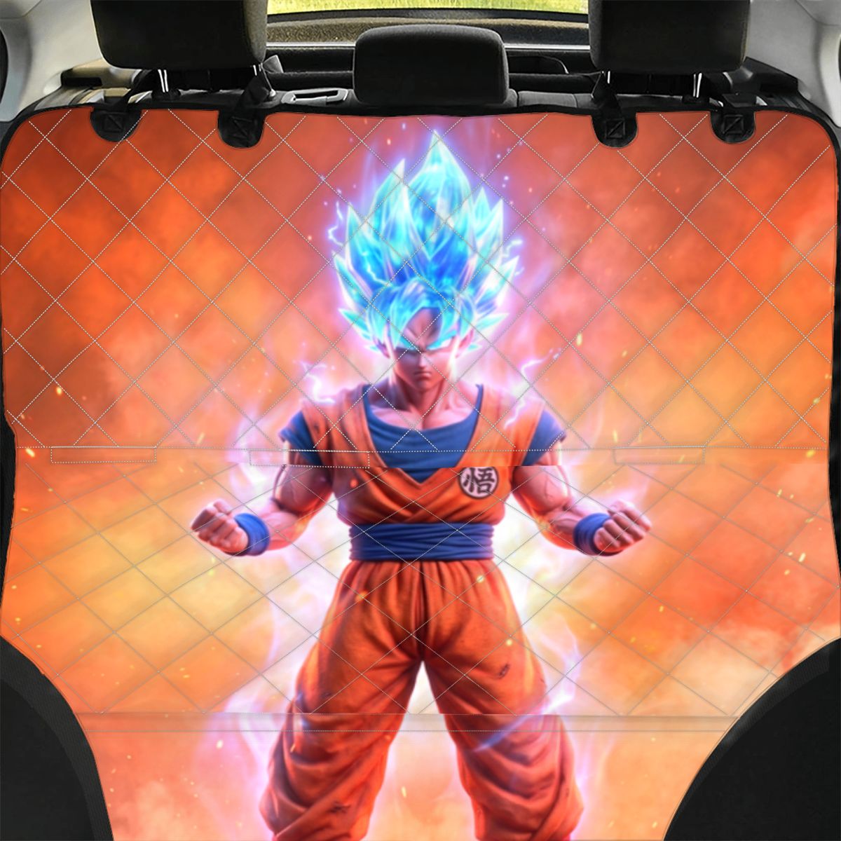 DBZ Anime Dog Car Seat Cover — view 5