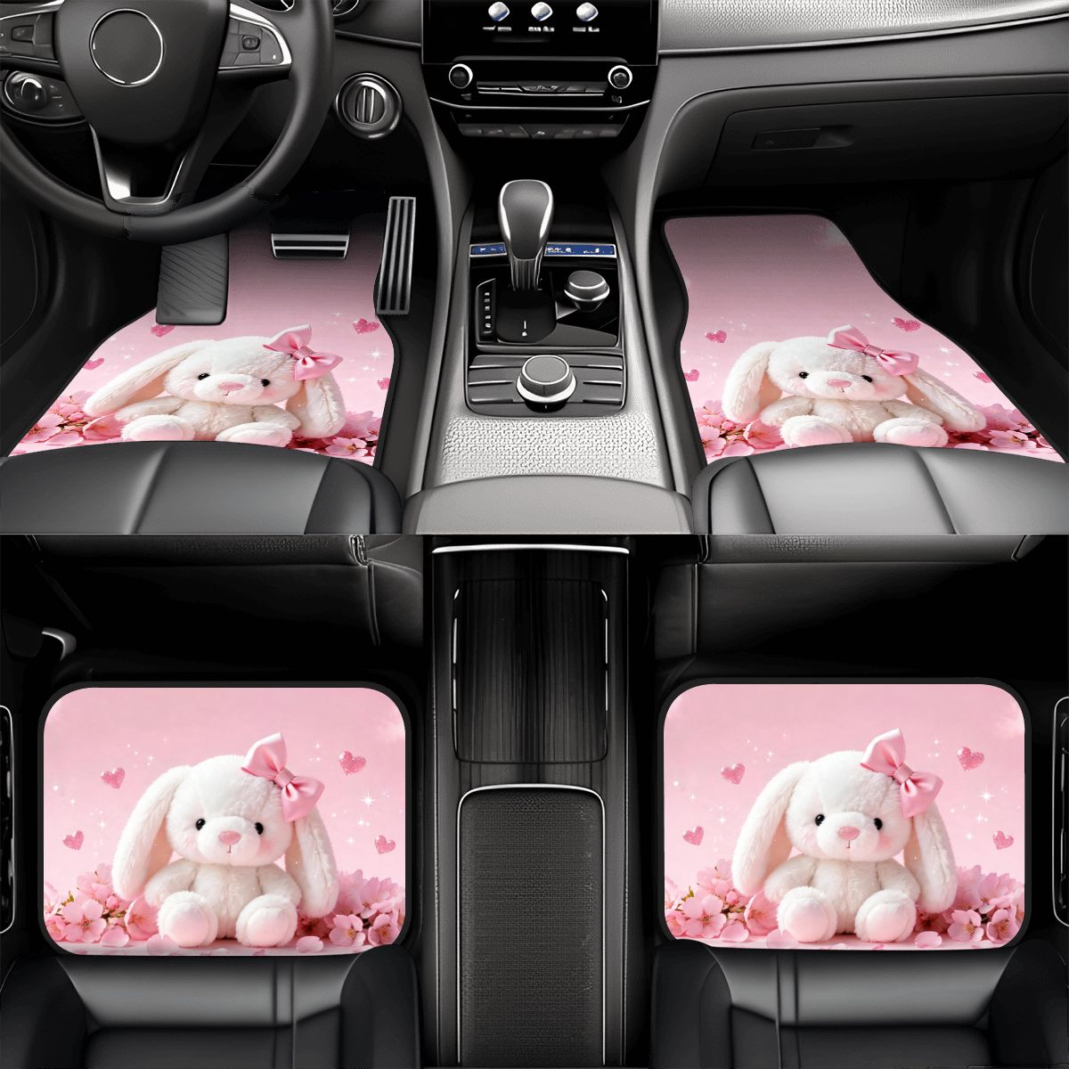 Girly Vibes Car Floor Mats — view 3