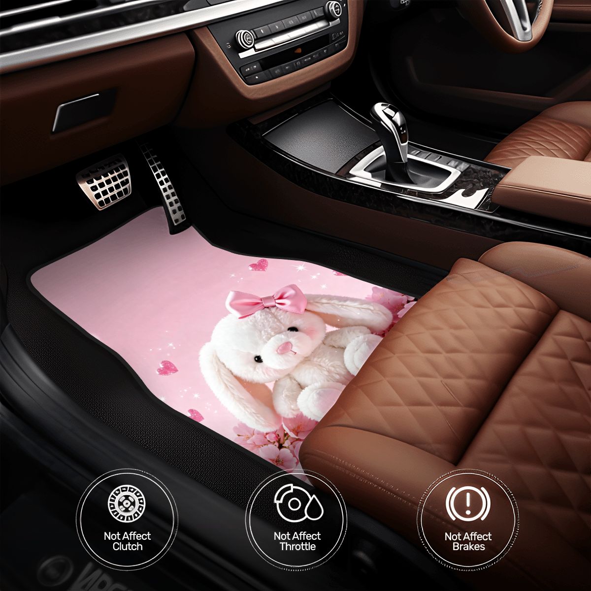 Girly Vibes Car Floor Mats — view 5