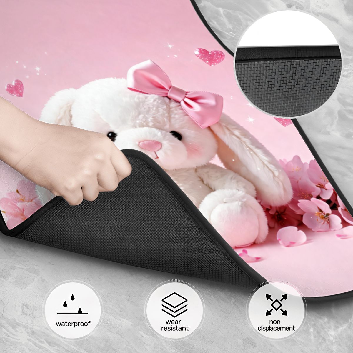 Girly Vibes Car Floor Mats — view 6
