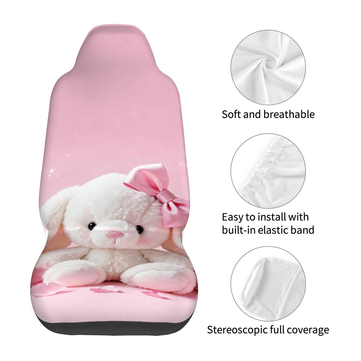 Girly Vibes Car Seat Covers — view 5