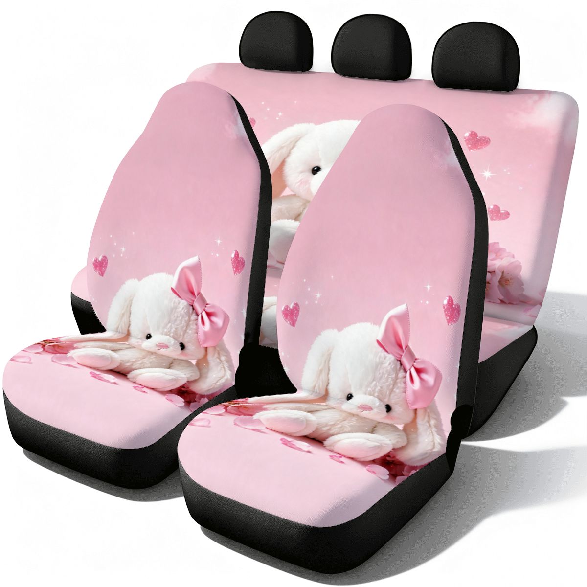 Girly Vibes Car Seat Covers Set