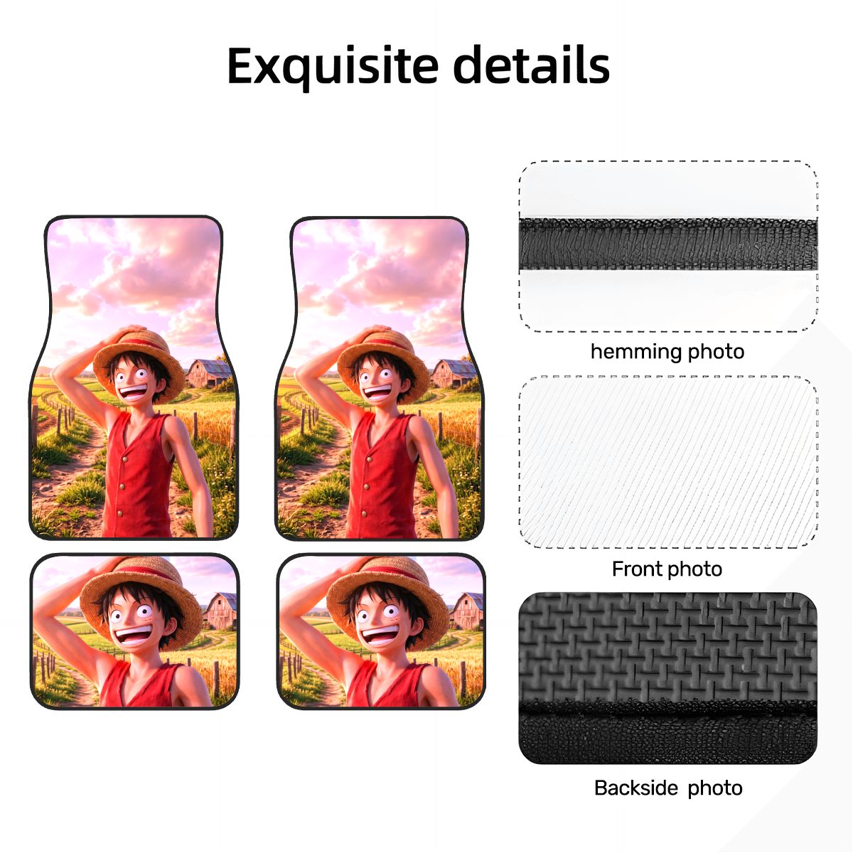 One Piece Car Floor Mats — view 2