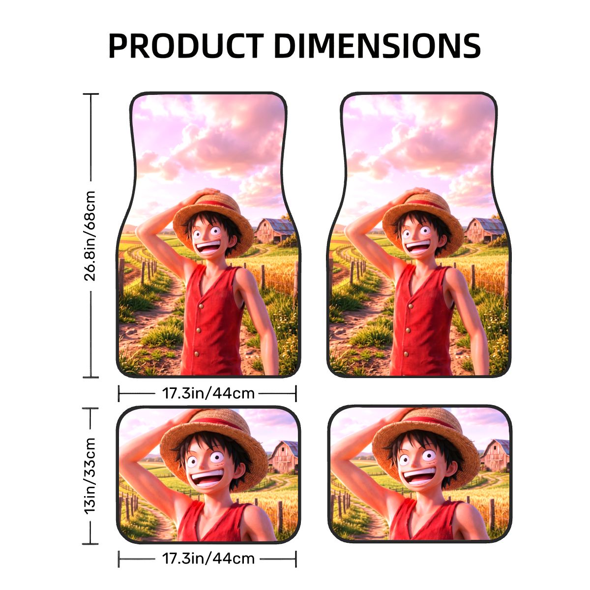 One Piece Car Floor Mats — view 4