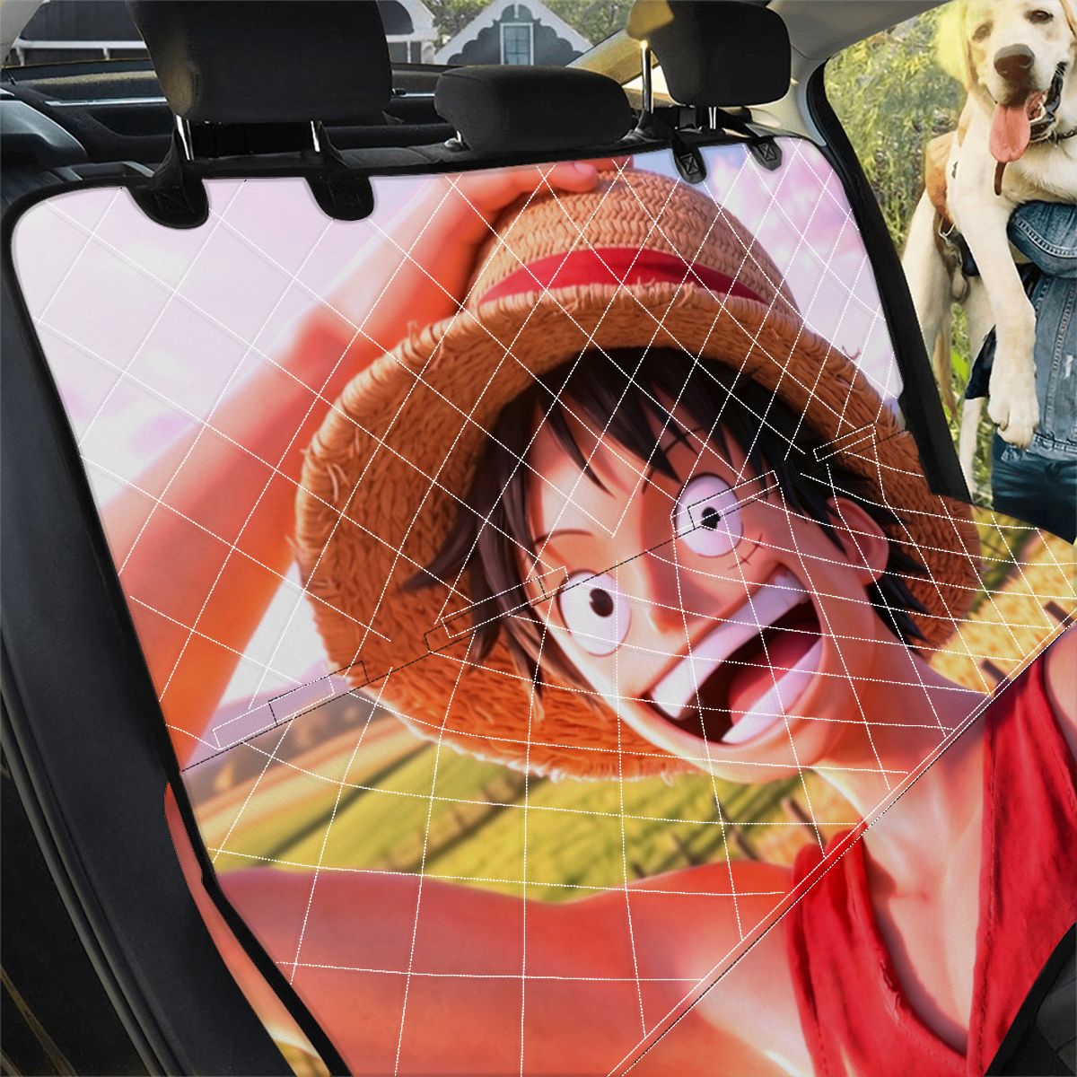 One Piece Dog Car Seat Cover