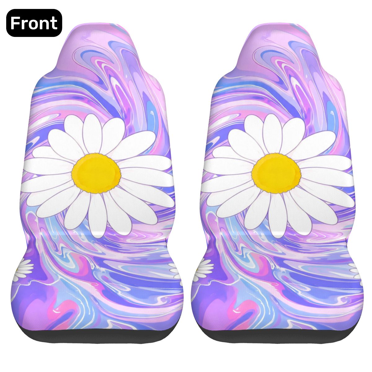Trippy Daisy Car Seat Covers — view 4