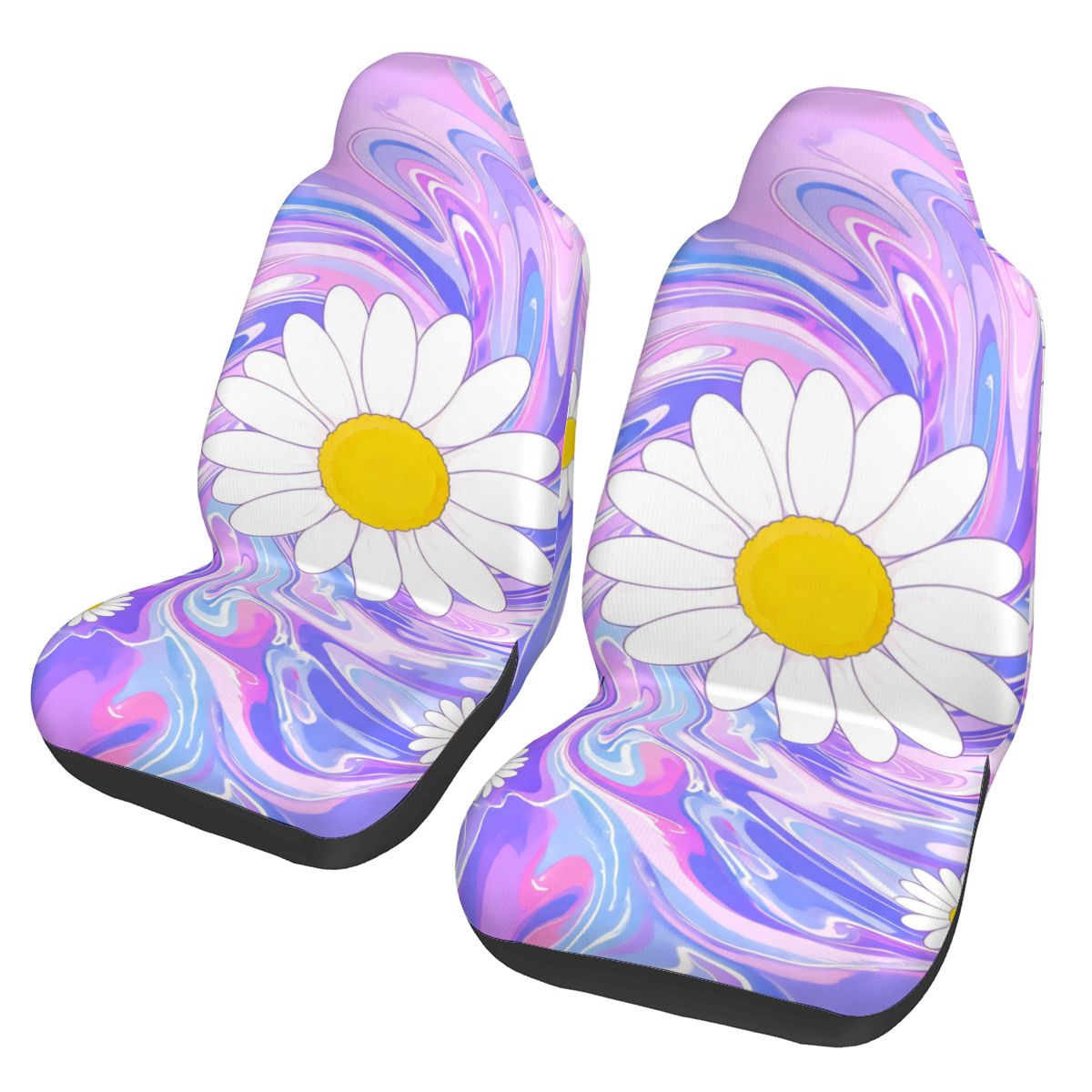 Trippy Daisy Car Seat Covers — view 6