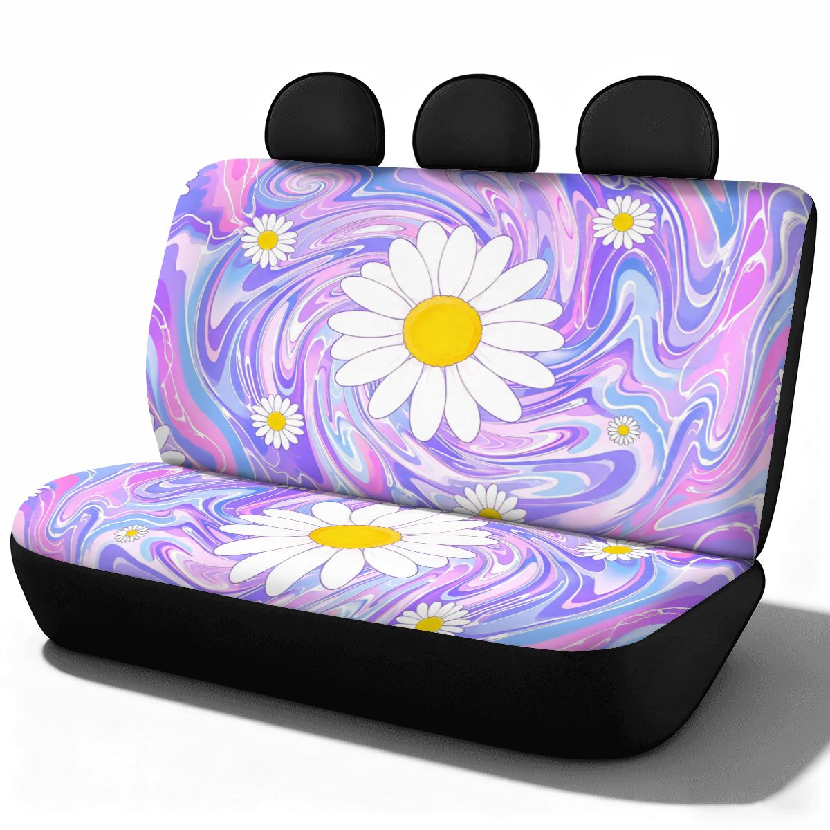 Trippy Daisy Car Seat Covers Set — view 5
